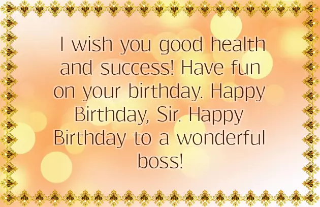 Lady Boss Birthday Wishes