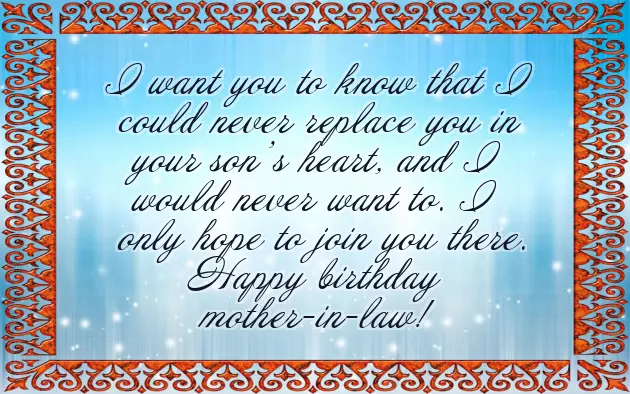 Birthday Greetings To My Mother In Law