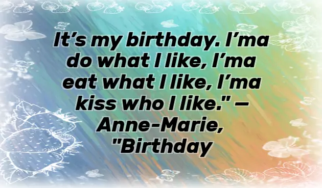 Birthday Greetings For Self