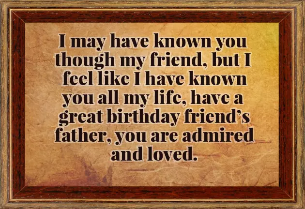 Best Happy Birthday Wishes For Father