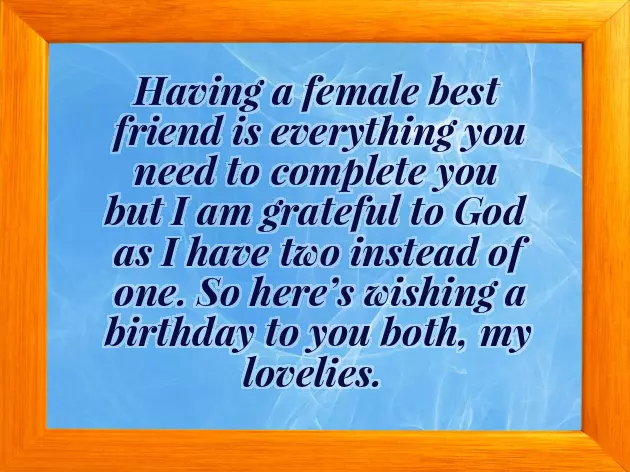 Twin Girls Birthday Wishes Twin Girls Birthday Wishes