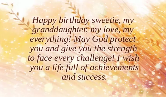 New Granddaughter Wishes New Granddaughter Wishes