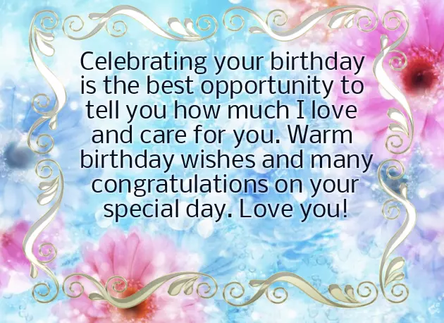 Birthday Sms To My Girlfriend Birthday Sms To My Girlfriend