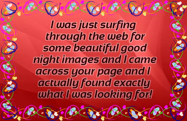 Wishes For A Good Night