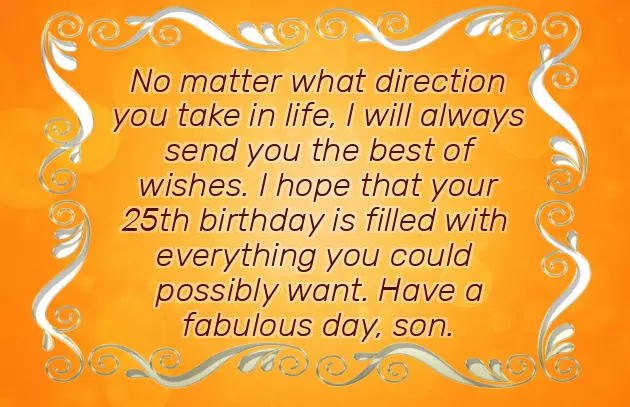 Birthday Greetings For Son From Dad