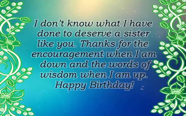 Wishing Elder Sister On Her Birthday Wishing Elder Sister On Her Birthday