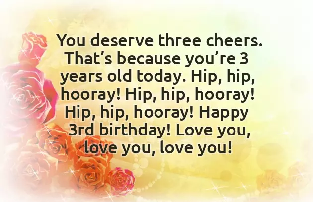 Happy 3Rd Birthday Wishes To My Son Happy 3Rd Birthday Wishes To My Son