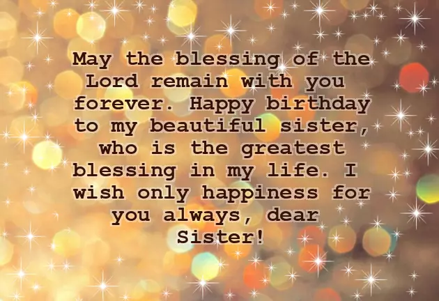 Little Sister Birthday Wishes