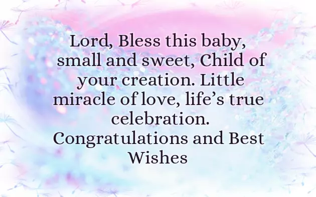 Congratulations And Best Wishes On Your New Baby