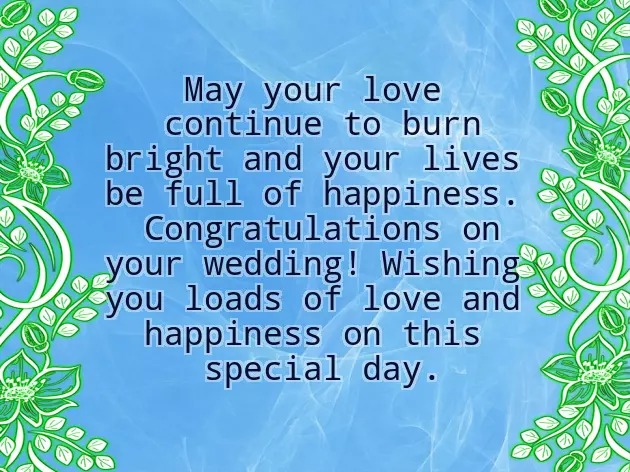Congratulations On Your Wedding Congratulations On Your Wedding