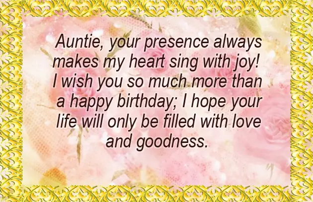 Happy Birthday Favourite Aunty Happy Birthday Favourite Aunty