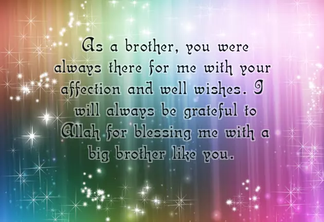 Birthday Prayer For A Brother