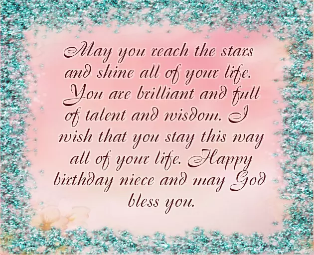 Niece 10Th Birthday Wishes Niece 10Th Birthday Wishes