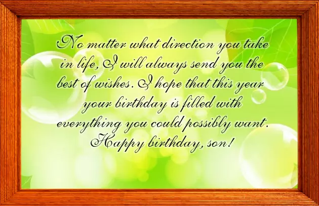 Birthday Wishes For Son From Mother And Father Birthday Wishes For Son From Mother And Father