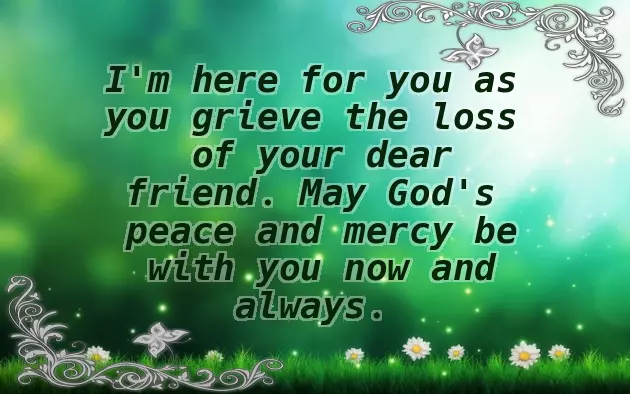 Condolences Message To A Friend Condolences Message To A Friend