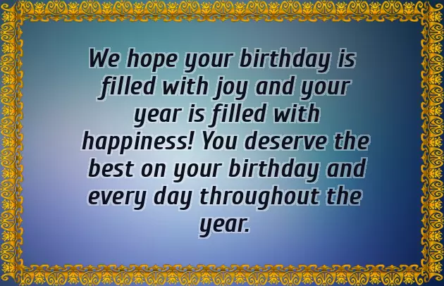 Generic Birthday Wishes Generic Birthday Wishes