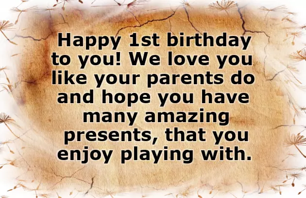 Short 1St Birthday Wishes For Baby Girl Short 1St Birthday Wishes For Baby Girl