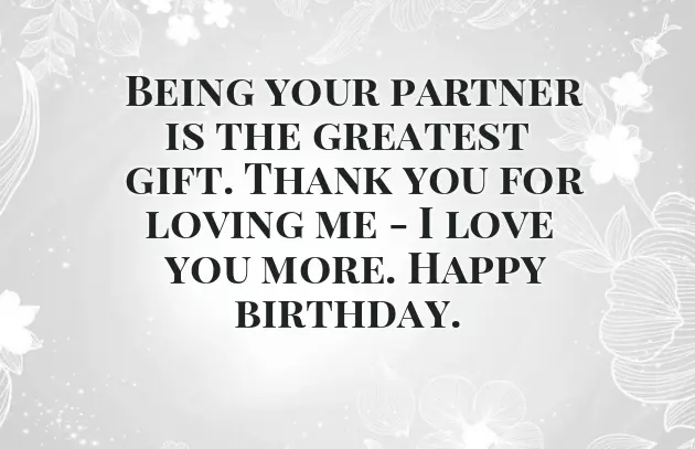 Romantic Quotes For Bf Birthday