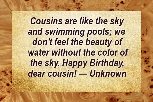 Happy Birthday Wishes To A Cousin Happy Birthday Wishes To A Cousin