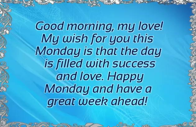 Good Morning Happy Blessed Monday Good Morning Happy Blessed Monday