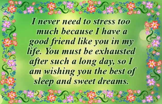 Good Night Message For Lovely Friend Good Night Message For Lovely Friend