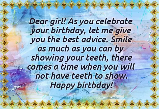 Happy Birthday To This Lovely Lady