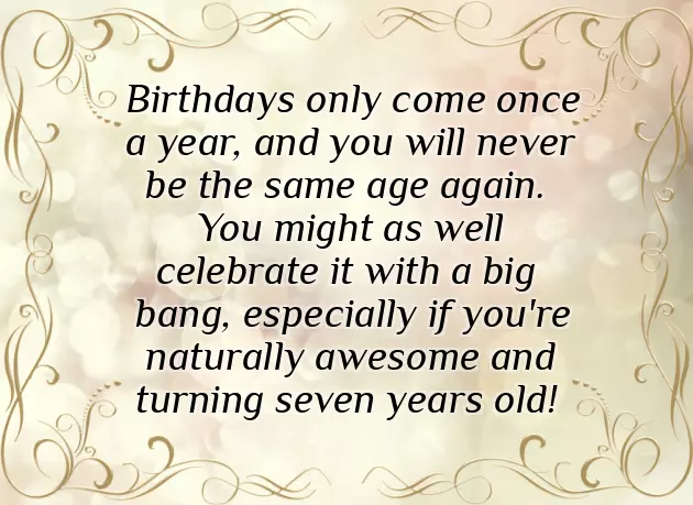 Son 7Th Birthday Wishes Son 7Th Birthday Wishes