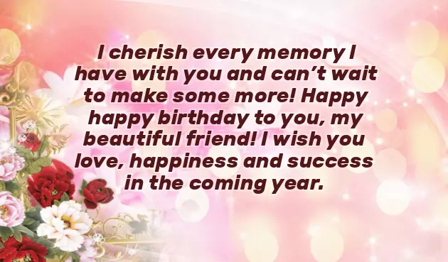 Best Birthday Wishes To A Girl Best Friend