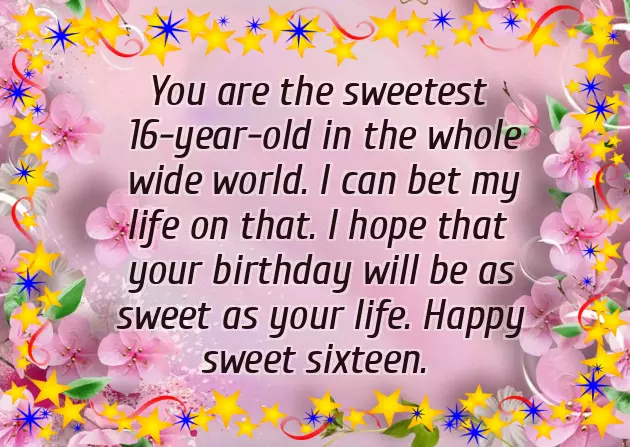 Sweet 16 Birthday Wishes For Sister Sweet 16 Birthday Wishes For Sister
