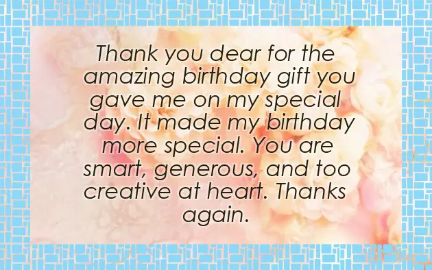 Thank You For Warm Birthday Wishes Thank You For Warm Birthday Wishes