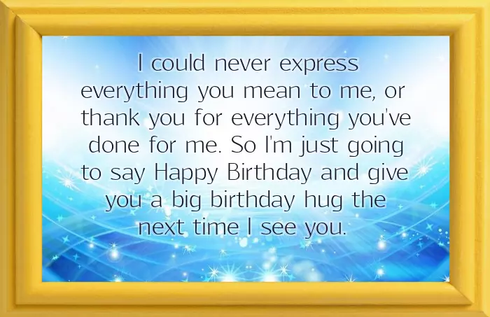 Birthday Message To A Friends Mum