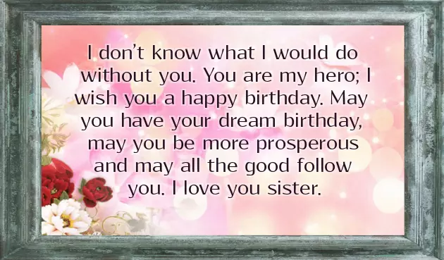 Happy Birthday Sister From Brother Happy Birthday Sister From Brother