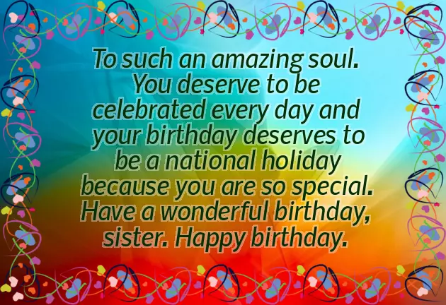 Sweet Sister Birthday Sweet Sister Birthday