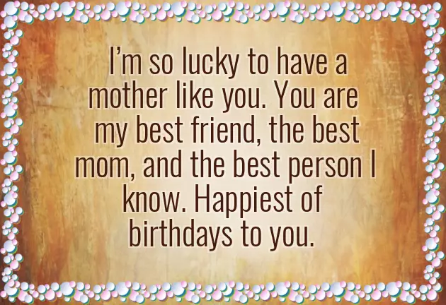 Happy Birthday Mummy Quotes