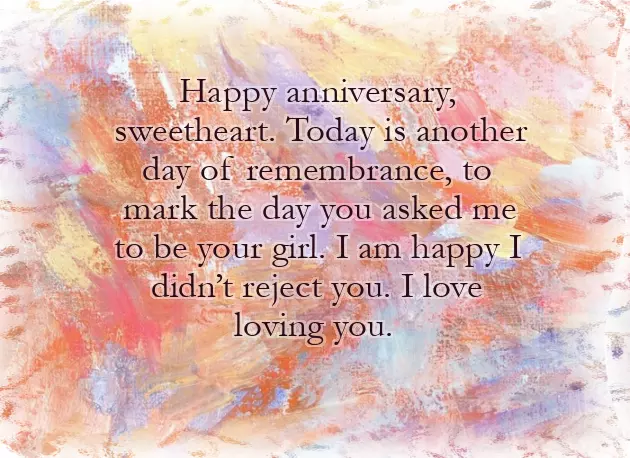 Anniversary Wishes For Boyfriend