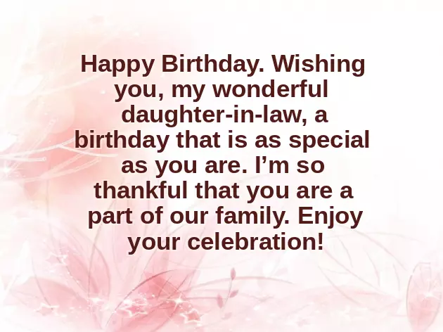 Birthday Quotes For Daughter In Law Birthday Quotes For Daughter In Law