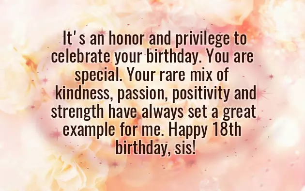 Happy Birthday To Me 18 Years