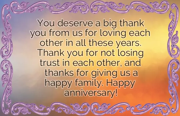 Marriage Anniversary Wishes To Parents In Law