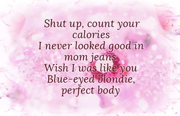 Wish I Was Like You Blue Eyed Blondie