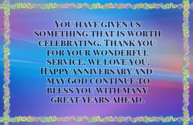 Wedding Anniversary Comments