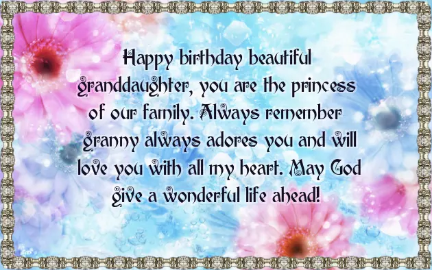Birthday Wishes For A 13 Year Old Granddaughter Birthday Wishes For A 13 Year Old Granddaughter