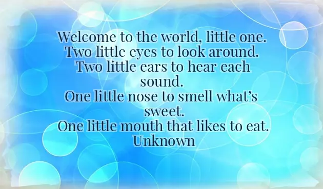 Congratulations New Baby Boy Wishes