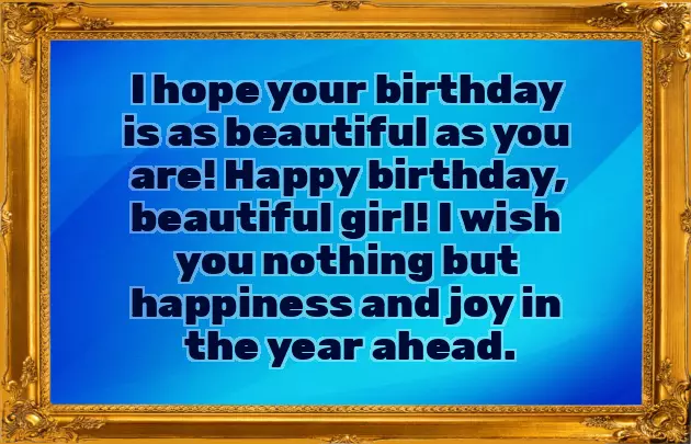 Telling Your Girlfriend Happy Birthday