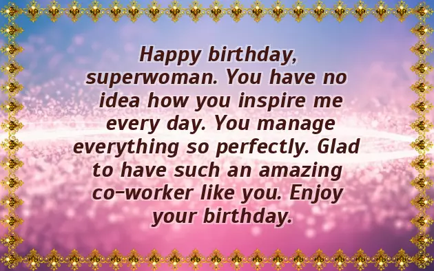 Congratulations Birthday Colleague Congratulations Birthday Colleague