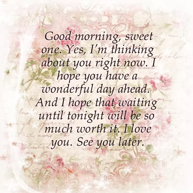 Romantic Good Morning Message To Husband