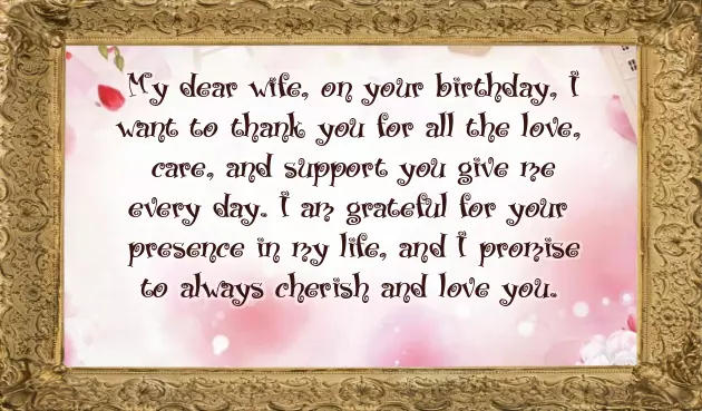 Birthday Wishes By Wife Birthday Wishes By Wife