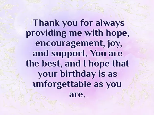 Thank You Birthday Wishes Thank You Birthday Wishes