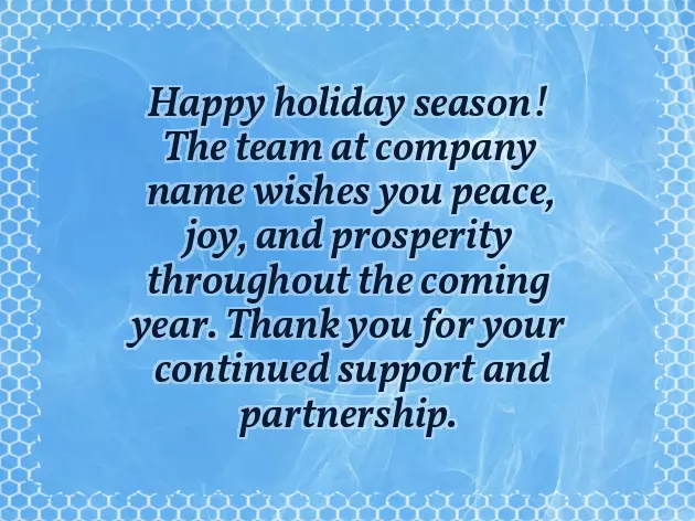 Christmas Wishes To Team Members