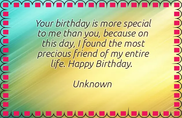 Wishing You A Happiest Birthday