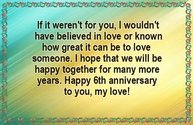 6 Year Anniversary Quotes For Husband 6 Year Anniversary Quotes For Husband